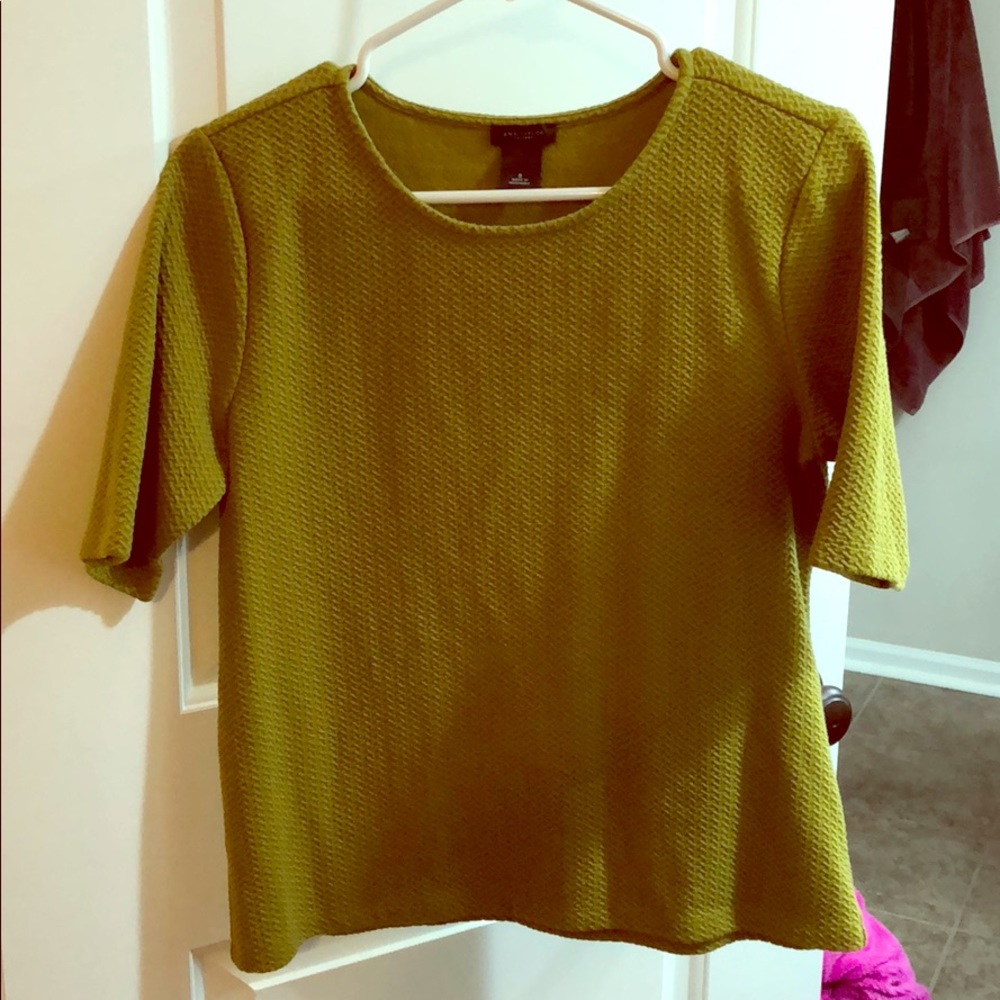 Ann Taylor factory fishbone top size S